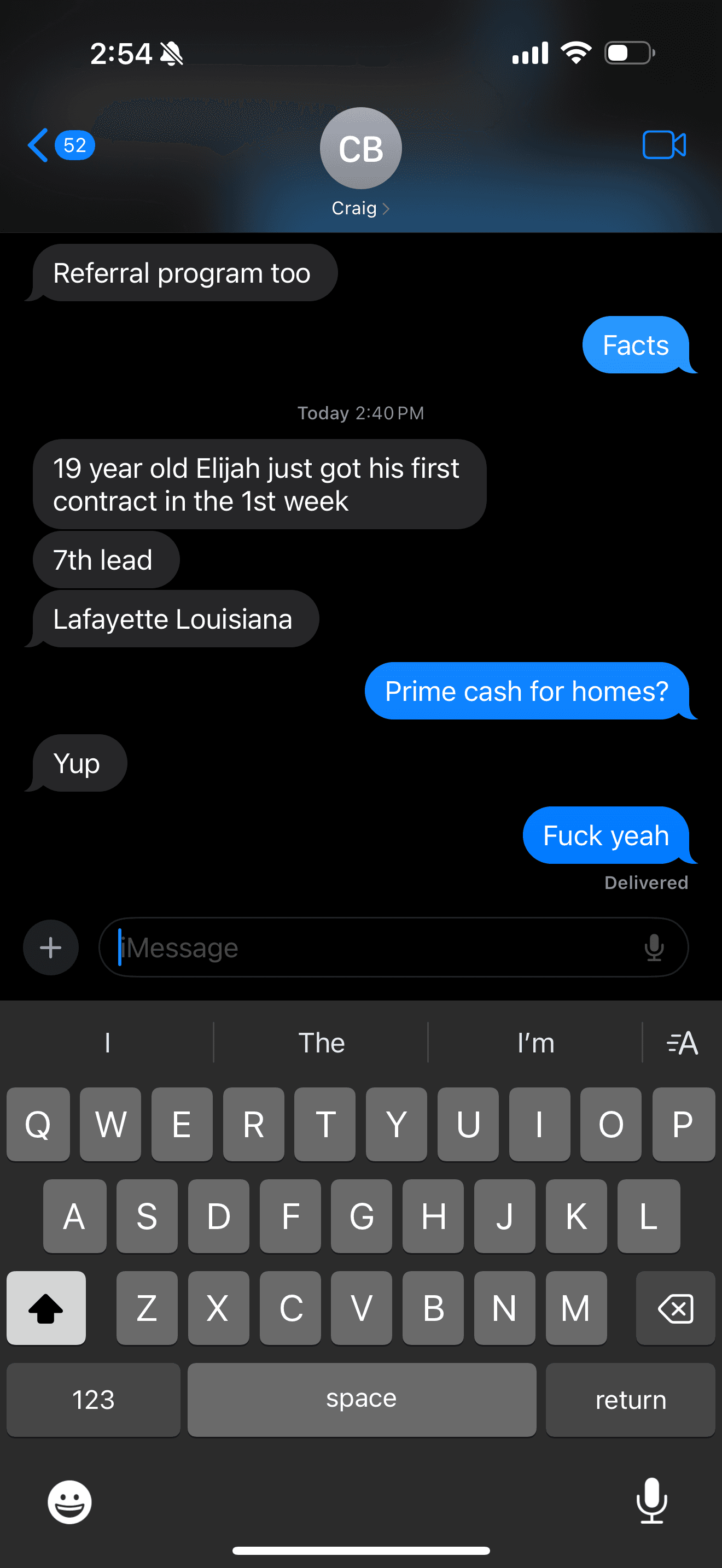 Client result screenshot 1